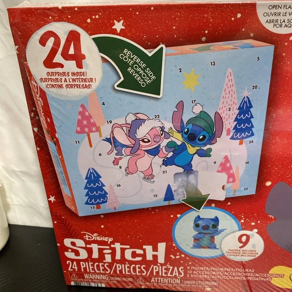 Disney Stitch ~ 2025 Advent Calendar‎ ~ 24 Surprises Inside ~ Brand New!